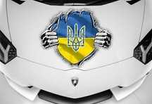 Набор виниловых наклеек УКРАИНА