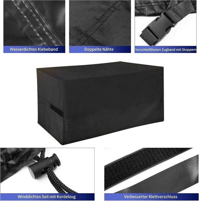 Чохли для садових меблів YoungBee - прямокутні/квадратні 210*110*74 см