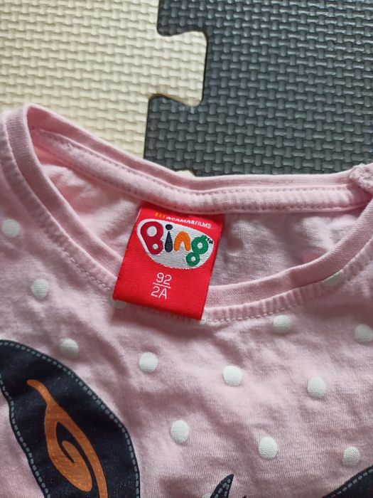 Bluzka piżama bing 92 dziewczęca