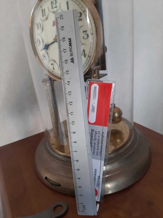 Пружина торсионная, волос. Для годовых часов. 0.048-0.140 мм. 400-day