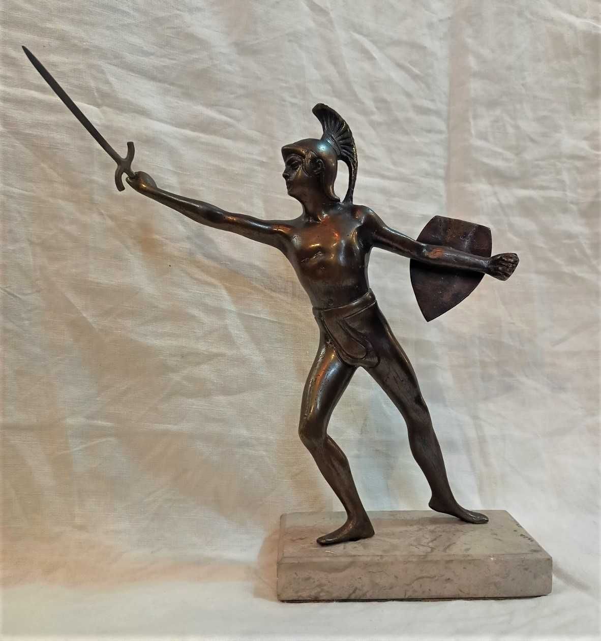 Figura Guerreiro Bronze