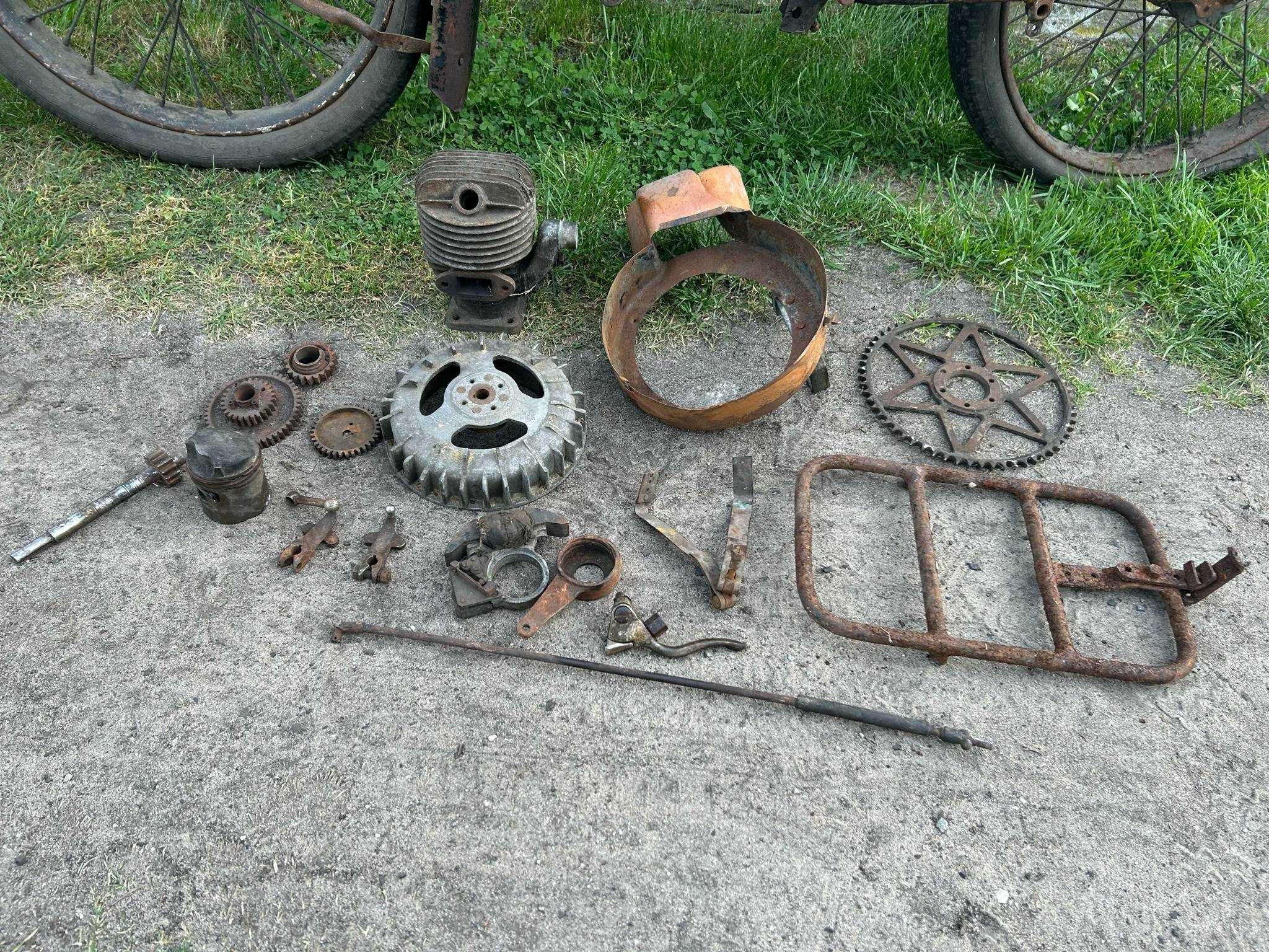 Przedwojenny motocykl motor DKW  1928 r.