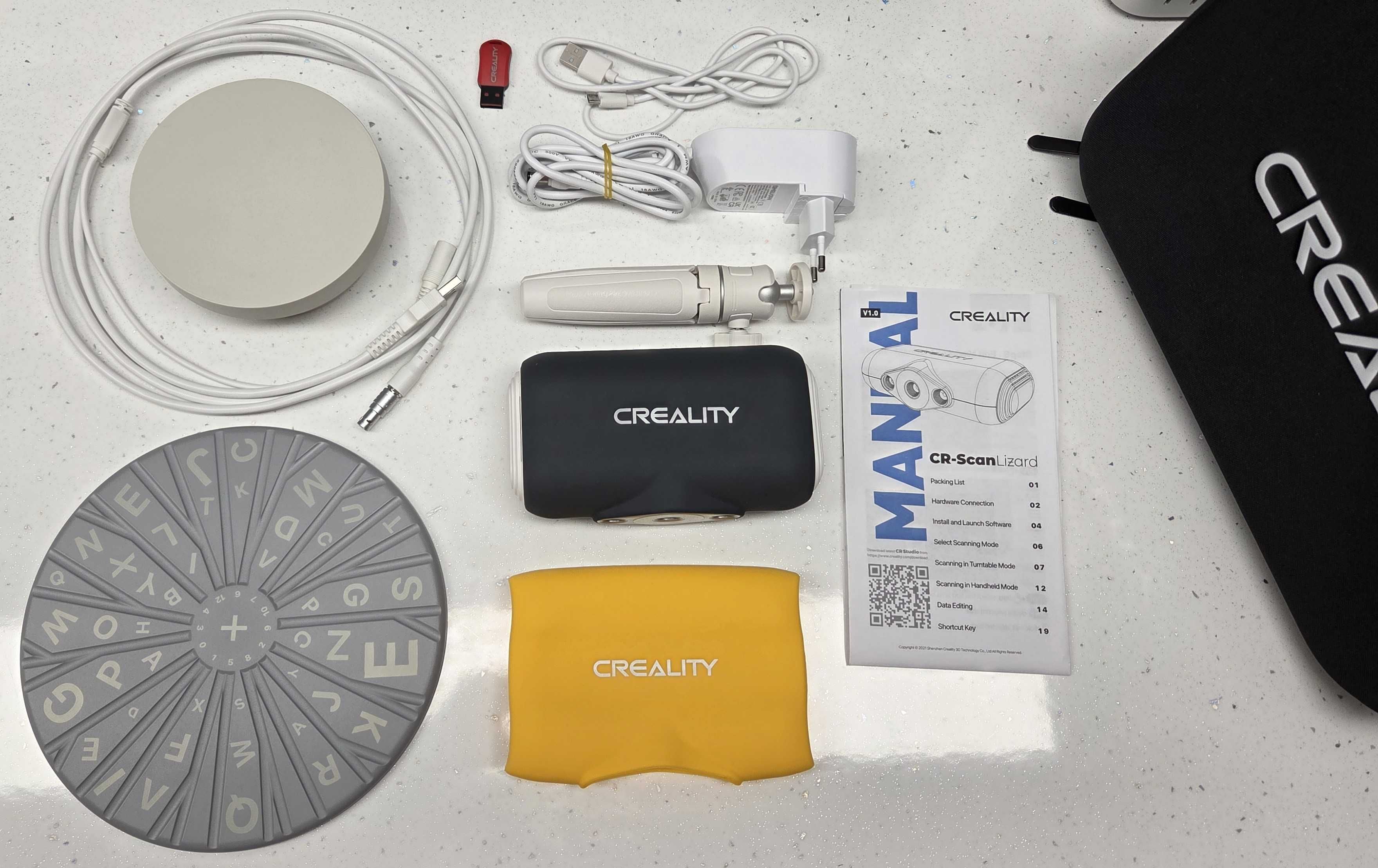 Skaner 3D Creality CR-Scan Lizard Premium - Stan idealny !