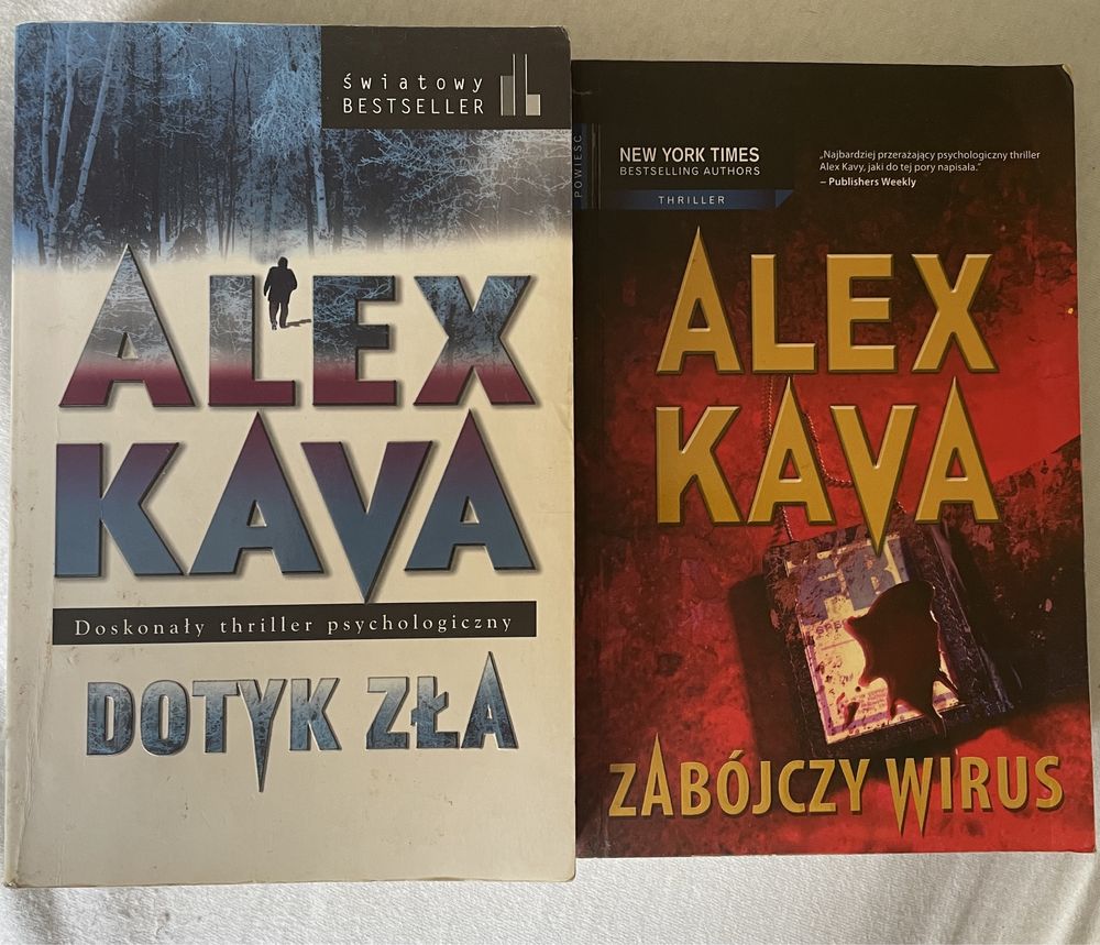 Książki Alex Kava 5 szt.