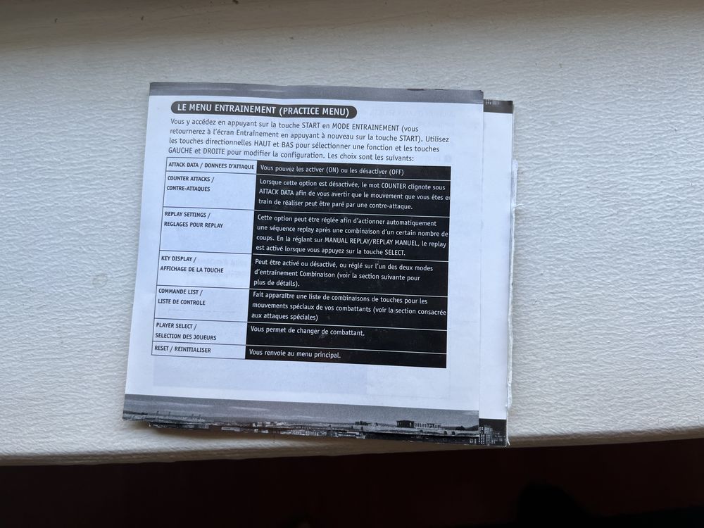 Manual ps1 Tekken 2 (ver descriçao)