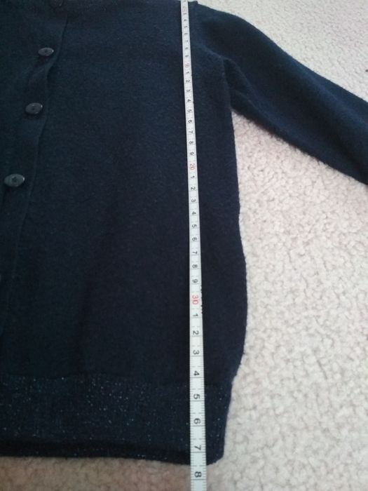 Кофта кофточка Свитер балеро темно синя OVS 104 р