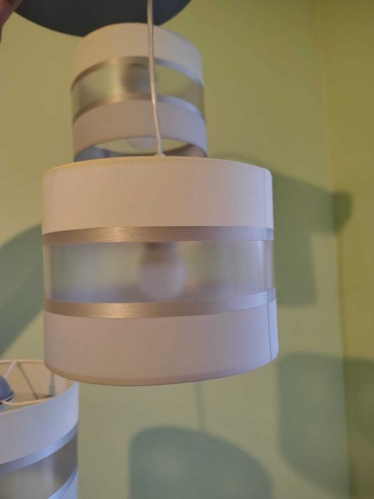 Lampa wisząca 3 klosze