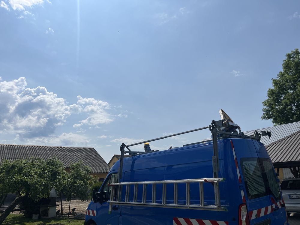 Bagażnik  na busa na drabine  itp.