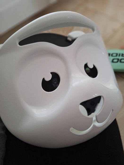 Pojemnik miś panda na zabawki do kąpieli