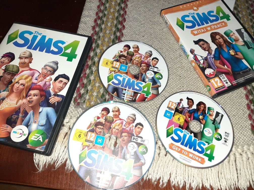 Sims4 gra na PC DVD szt 3