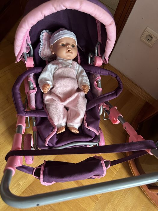 Дитяча каляска з бебі бьорном