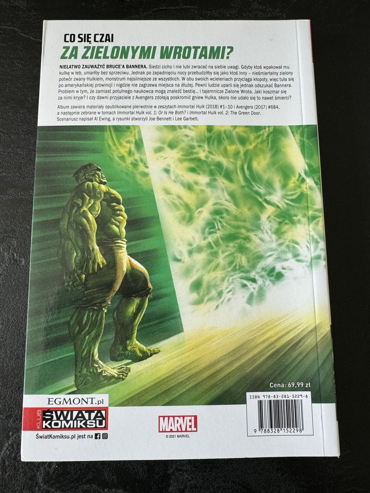 Komiks Marvel Nieśmiertelny Hulk