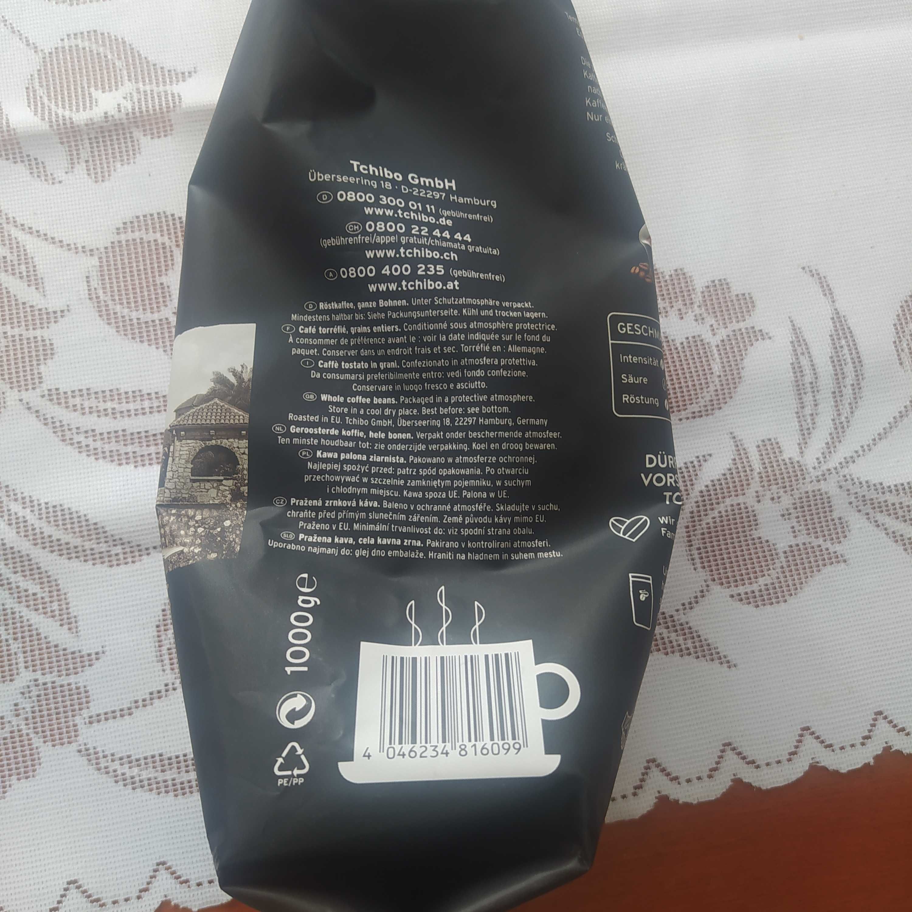 Kawa Ziarnista Tchibo Espresso 1 kg