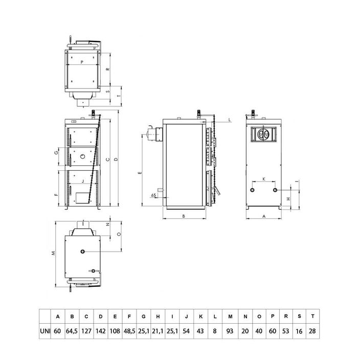 Kocioł UniBio 24kW