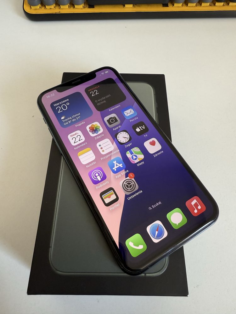 iPhone 11 Pro 512gb Midnight Green Oryg Bateria 91%
