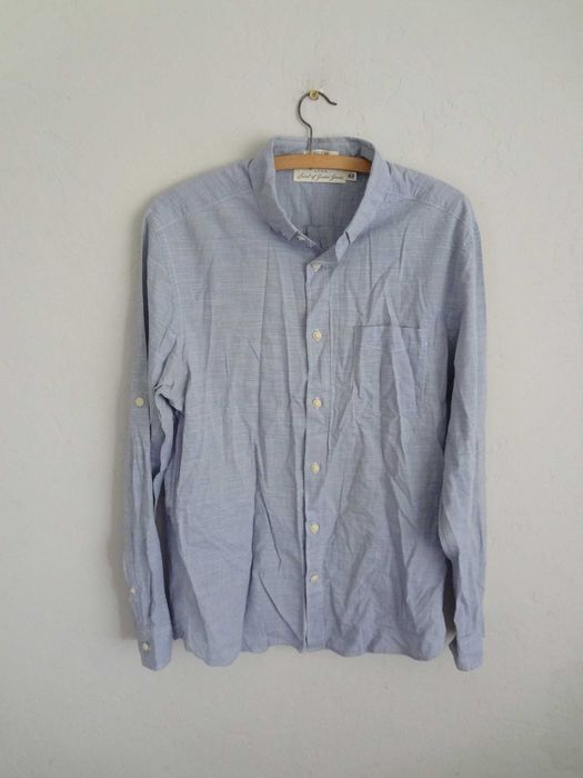 Блакитна сорочка H&M M