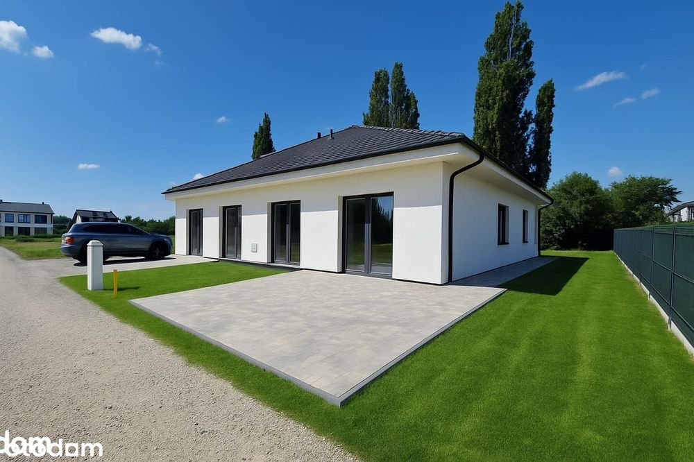 Nowoczesny 3 pokojowy dom w zabudowie bliźniaczej w Tarnowie Podgórnym