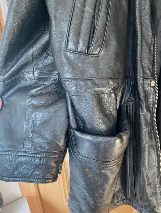 Kurtka skóra naturalna, klasyk L /XL, kurtka motocyklowa, oversize