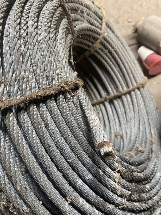 Продам тросс,канат сталевий оценкований 11мм