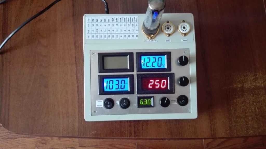EL 34 RFT -   DOBRANA CZWÓRKA z lat 60-niski cokół (short base)