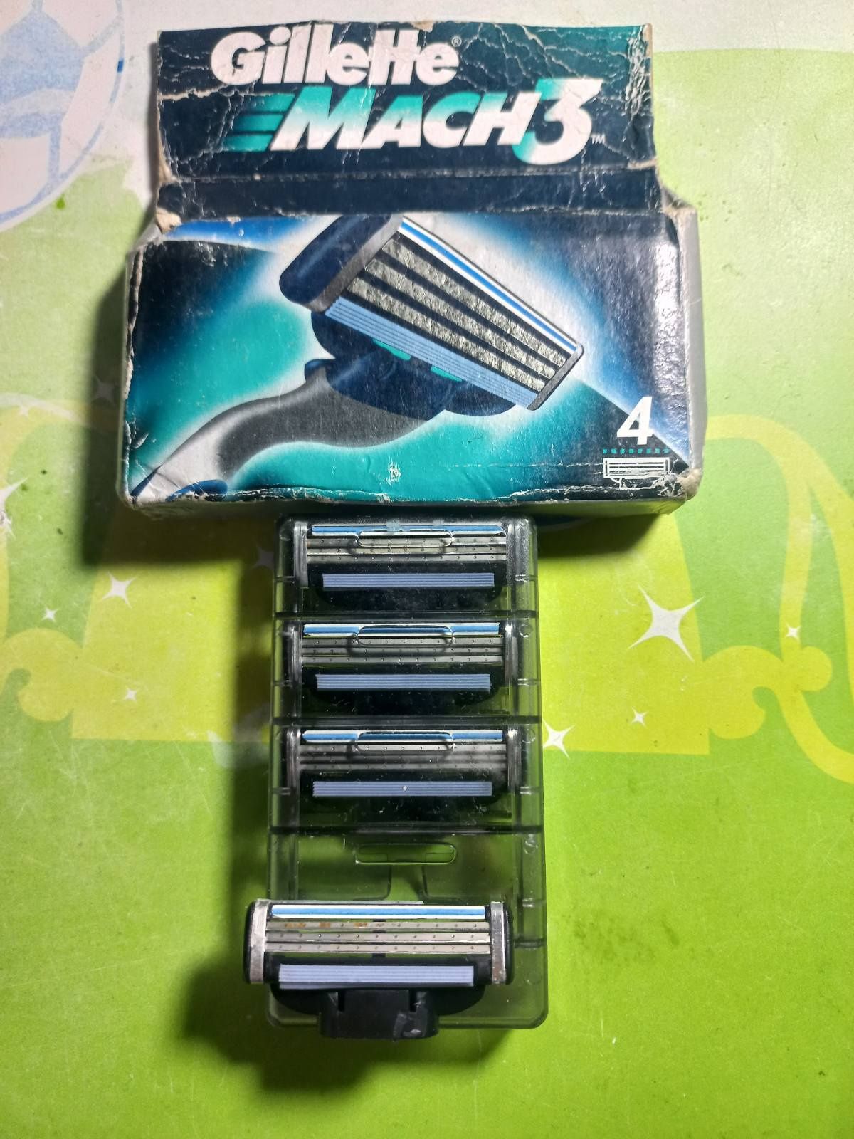 Gillette Mach 3  змінні касети