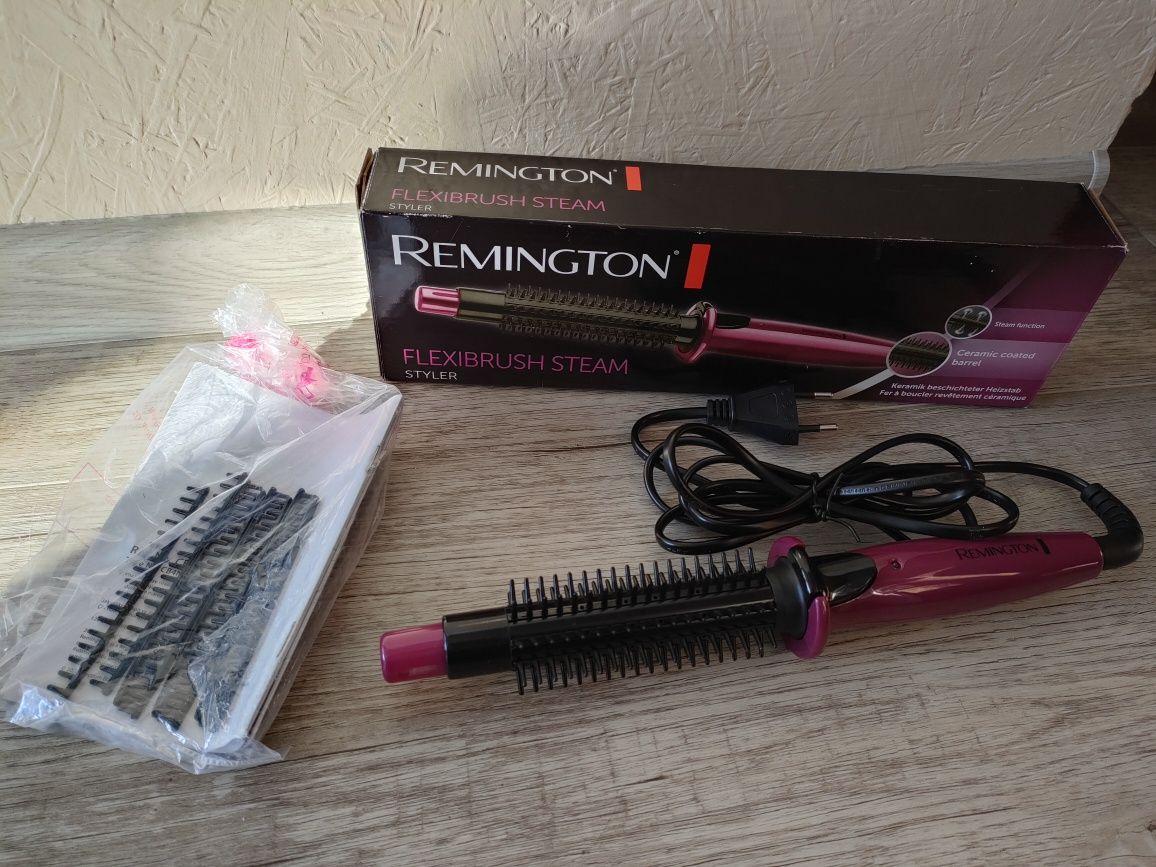 Lokówka do włosów z funkcją pary Remington Flexibrush Steam