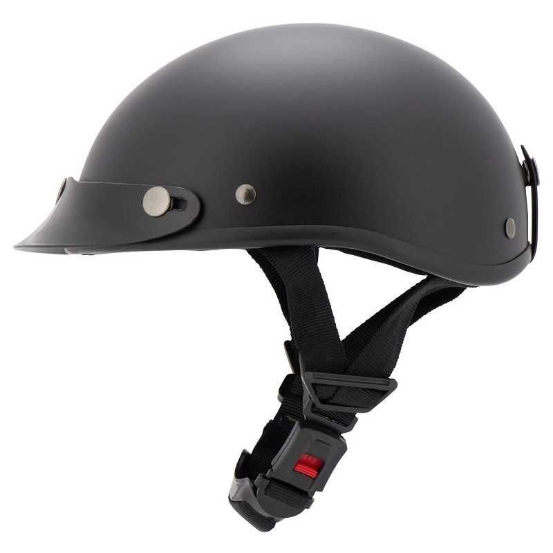 Capacete tipo cavaleiro penico braincap meio vintage mota moto
