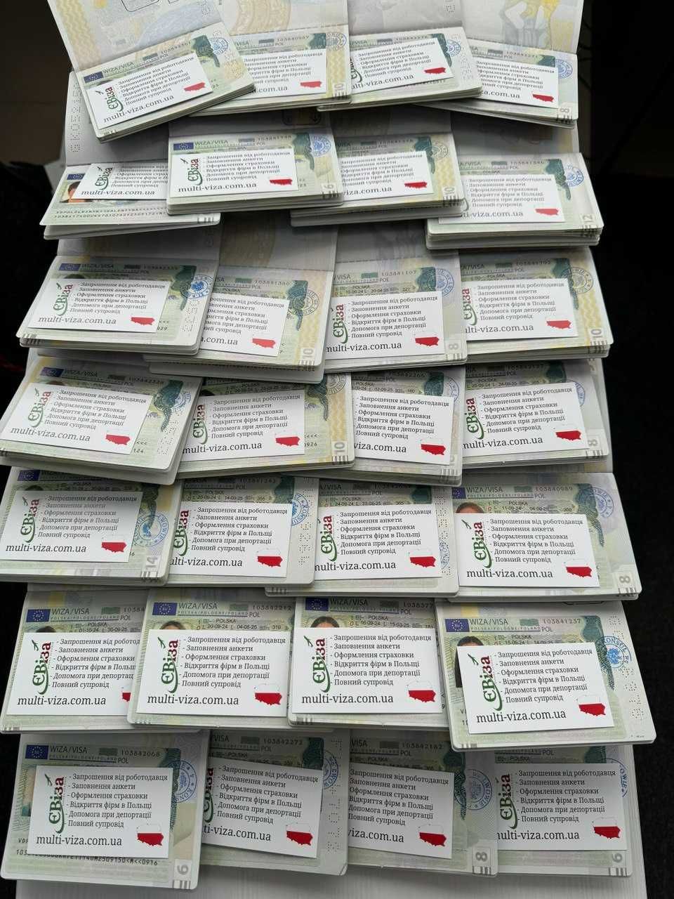Віза в Польщу, запрошення на роботу, анкета, страхування | ЄВіза