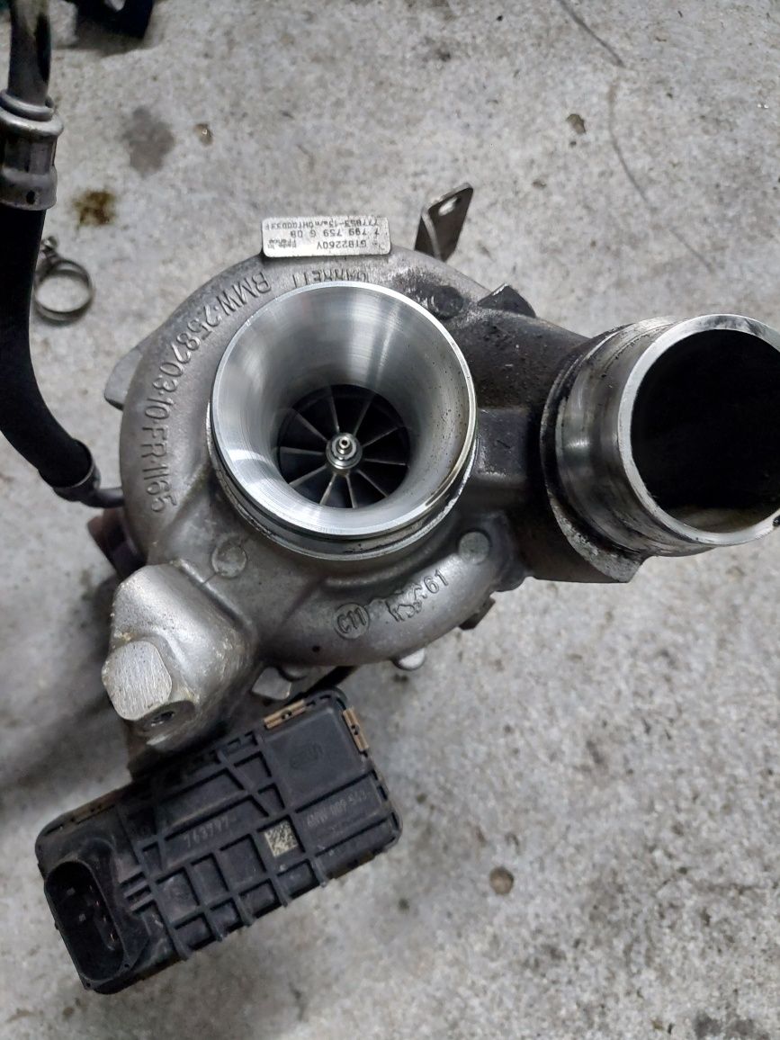 turbo turbina turbosprężarka bmw N57 GARRETT