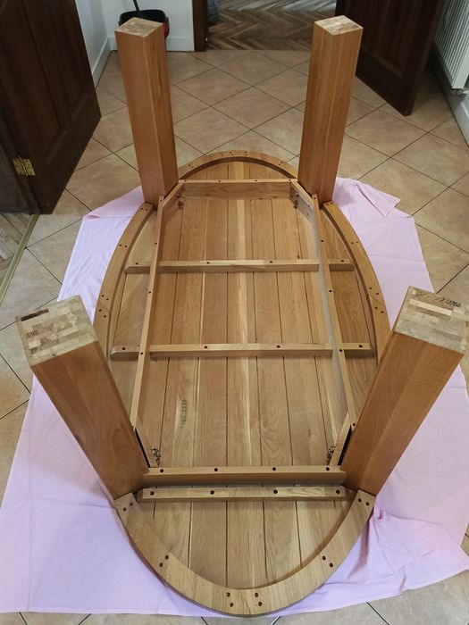 Ciężki Dębowy Stół 200/108cm