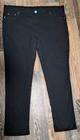 Женские штаны джинсы Janina черные хлопок 46 размер