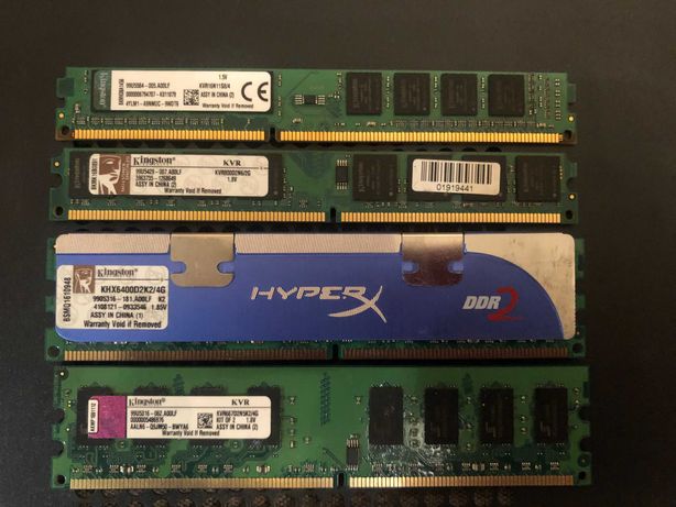 Память  оперативная DDR3 DDR2 4GB 2GB 800MHZ Dimm ДДР1 1GB для Пк