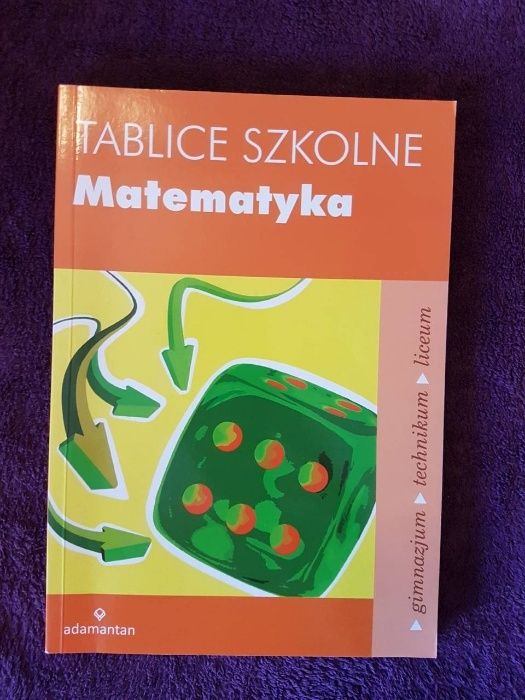 Tablice szkolne - matematyka - gimnazjum, technikum, liceum - matura