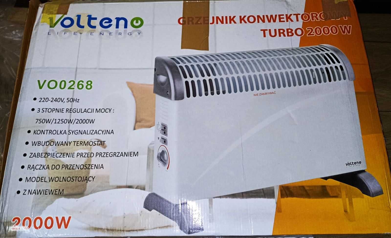 Обігрівач конвектор Volteno 2000w