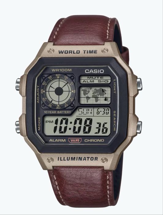Casio AE-1200WHL-5AV World Time Illuminator