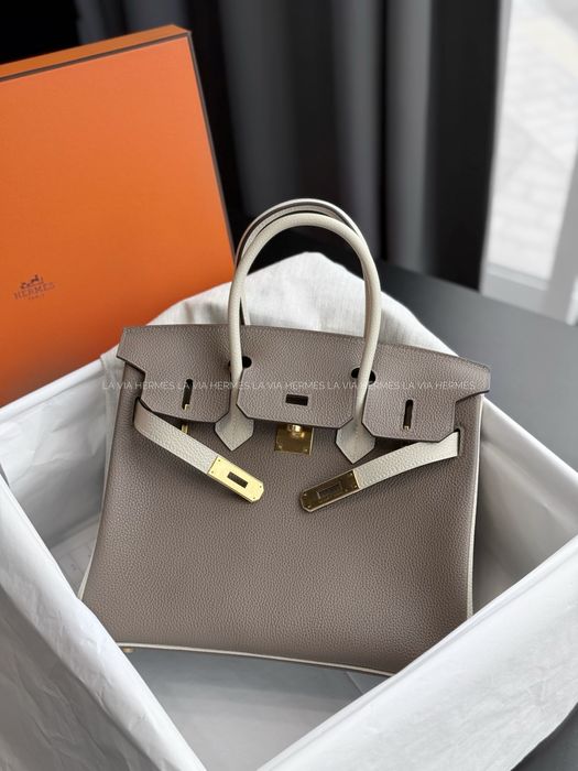 Єдиний екземпляр в Україні! Сумка Hermes Birkin 30 | Etoupe & Craie