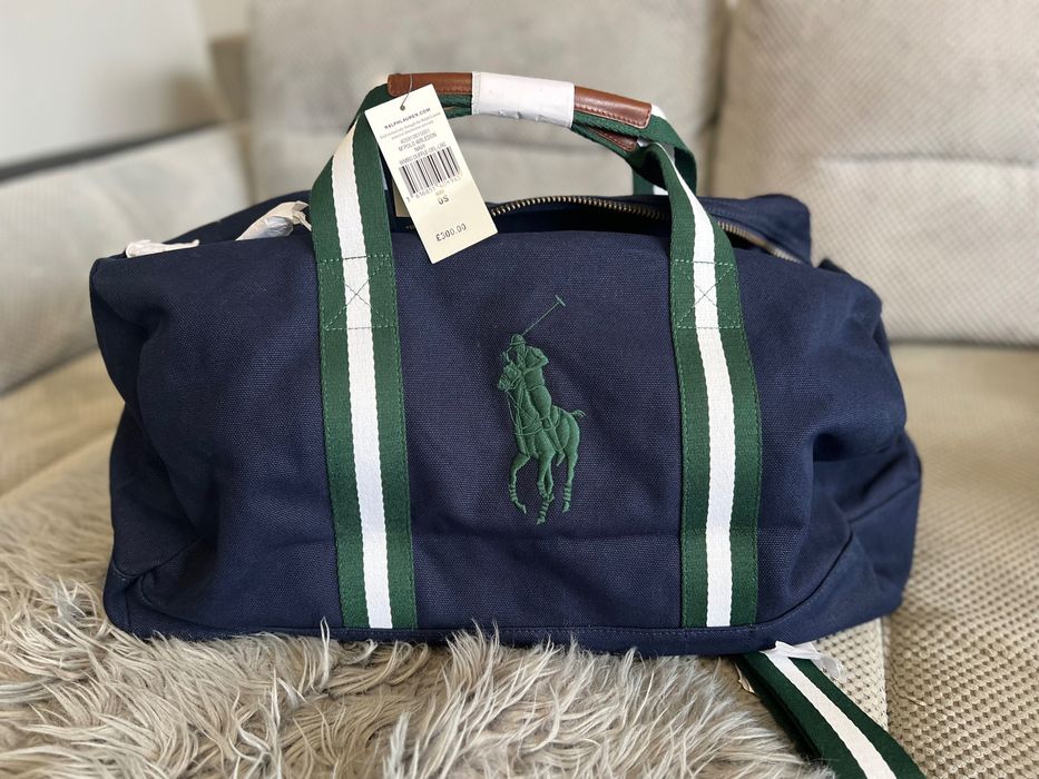 Міцна бавовняна спортивна сумка, Polo Ralph Lauren