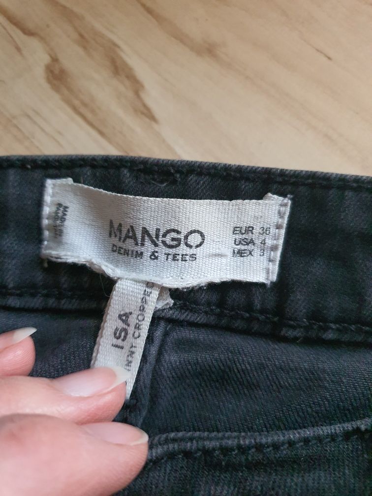 Spodnie rurki MANGO S vintage style