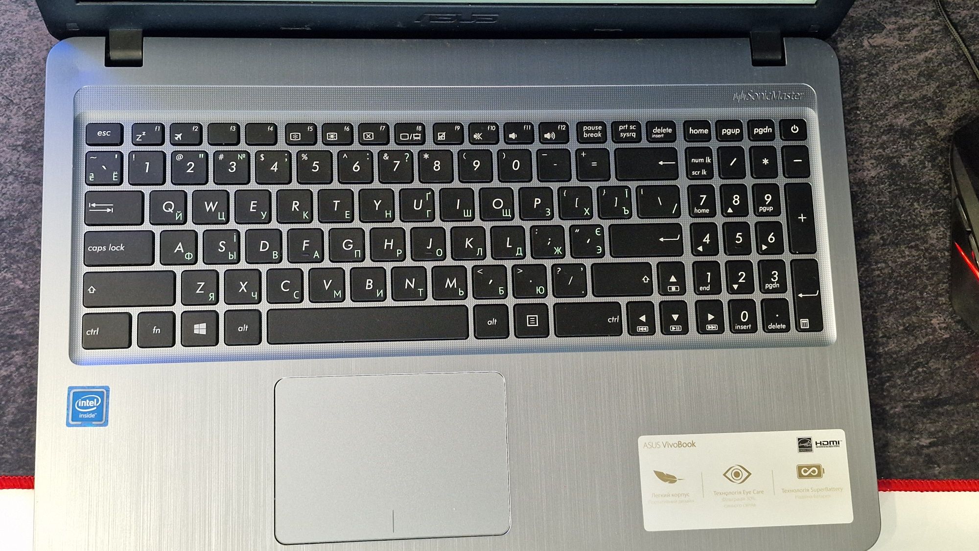 Asus X540 i3-6gen DDR4 SSD