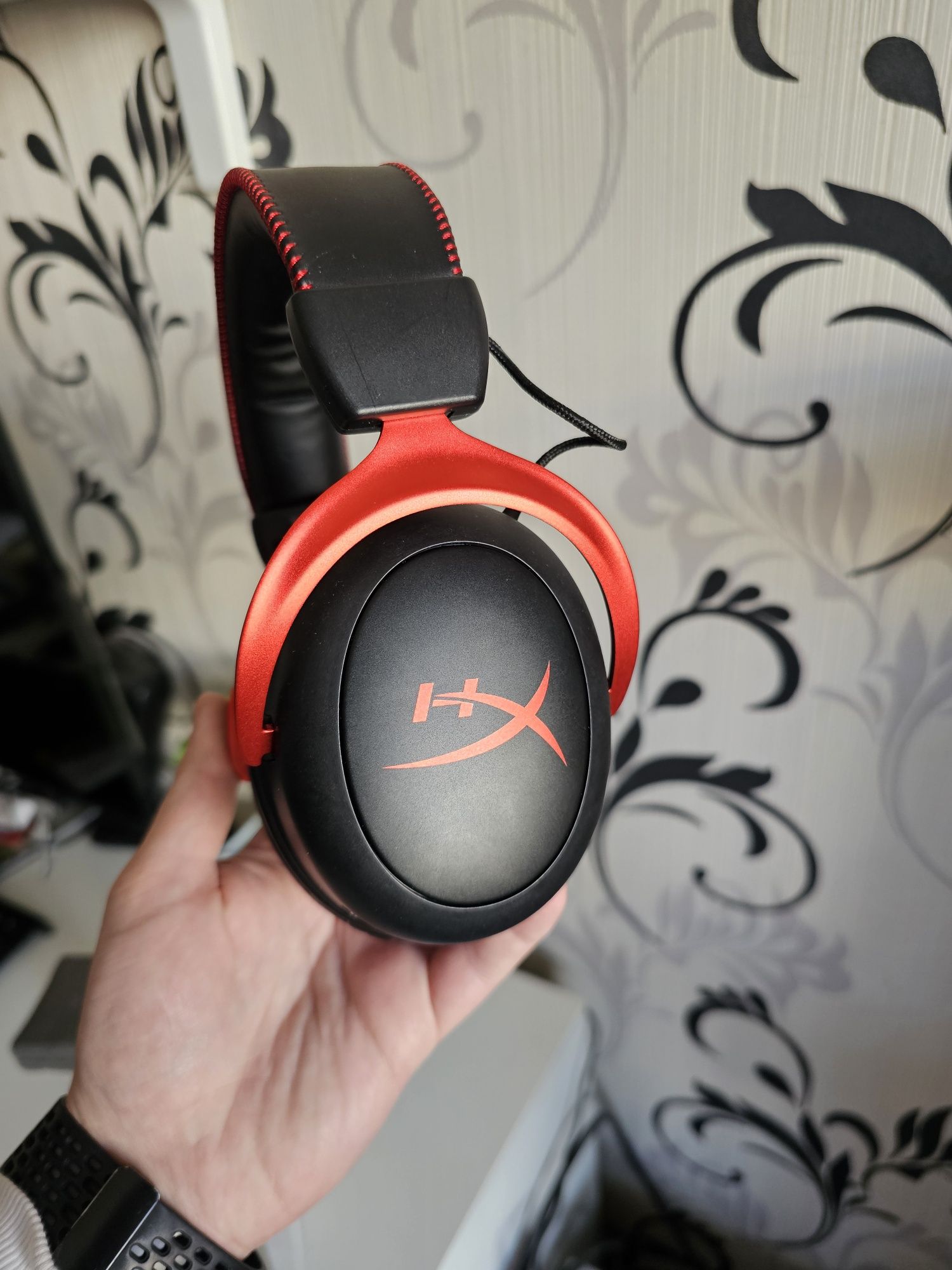 Игрові навушники, гарнітура HyperX Cloud II 2 Wireless Black Red