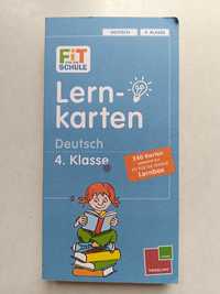 240 kart do nauki języka niemieckiego dla dzieci - 4 klasa