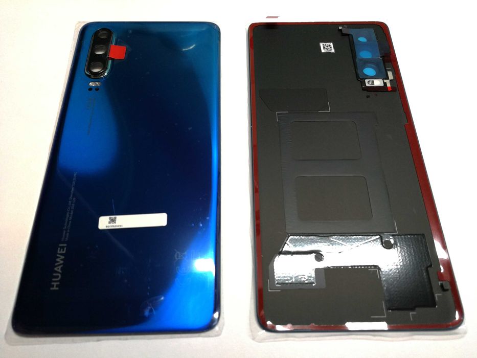 Nowa Oryginalna Klapka baterii pokorywa Tył Huawei P30 ELE-L09 Aurora
