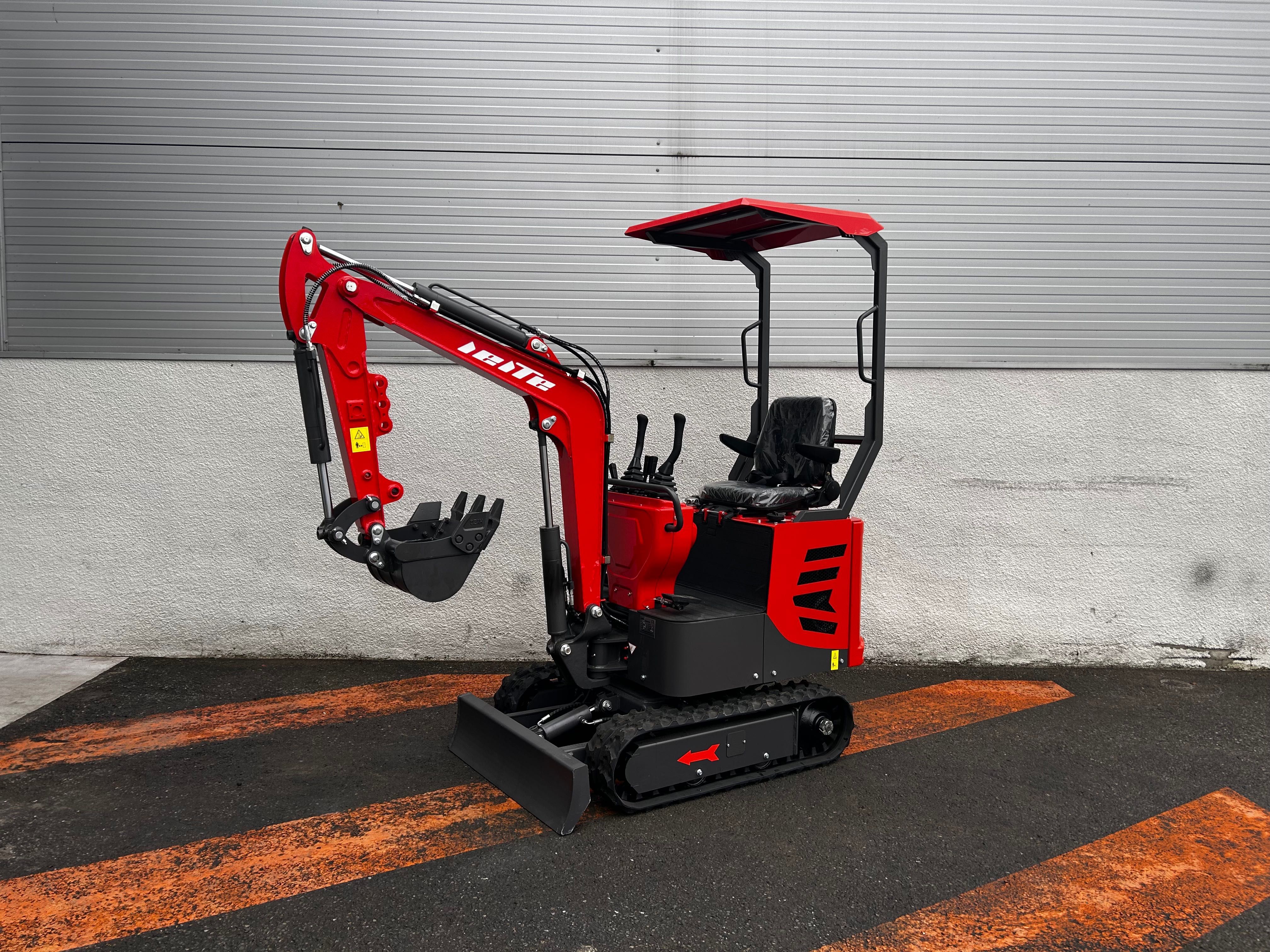 Mini escavadora giratórias / 1000 Kg