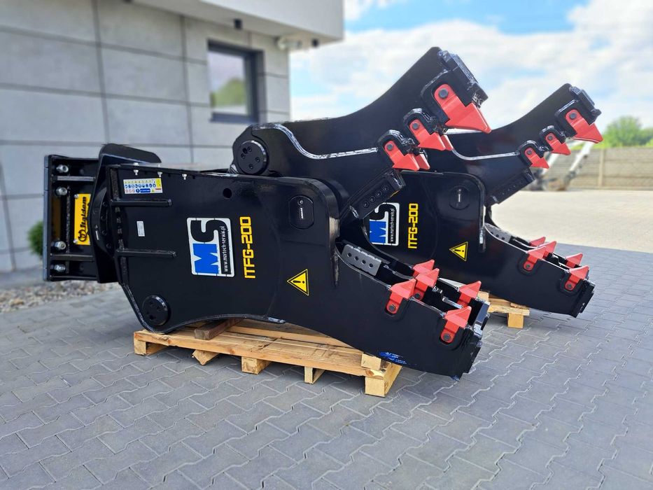 Kruszer Rotacyjny Nożyce wyburzeniowe Italdem ITFG-280 koparki 28-40t