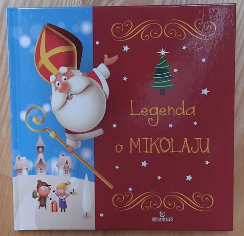 książka dla dzieci "Legenda o Mikołaju"