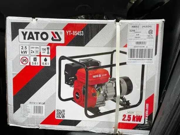 AGREGAT Prądotwórczy YATO YT-85453 2,7 kW AVR 4-SUW - Nowe, Okazja !