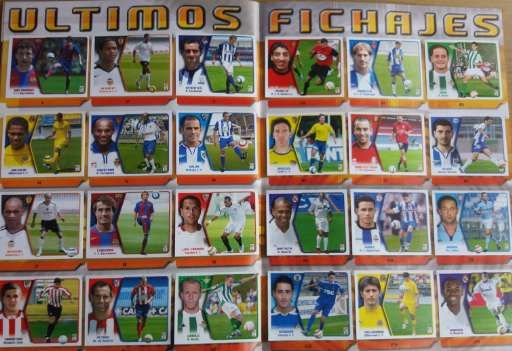 Liga Este 2005/2006 - Completa - Nova - Cromos colados - Inclui Messi