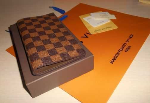 LOUIS VUITTON LV Męski portfel duży, skóra na present 62665-2