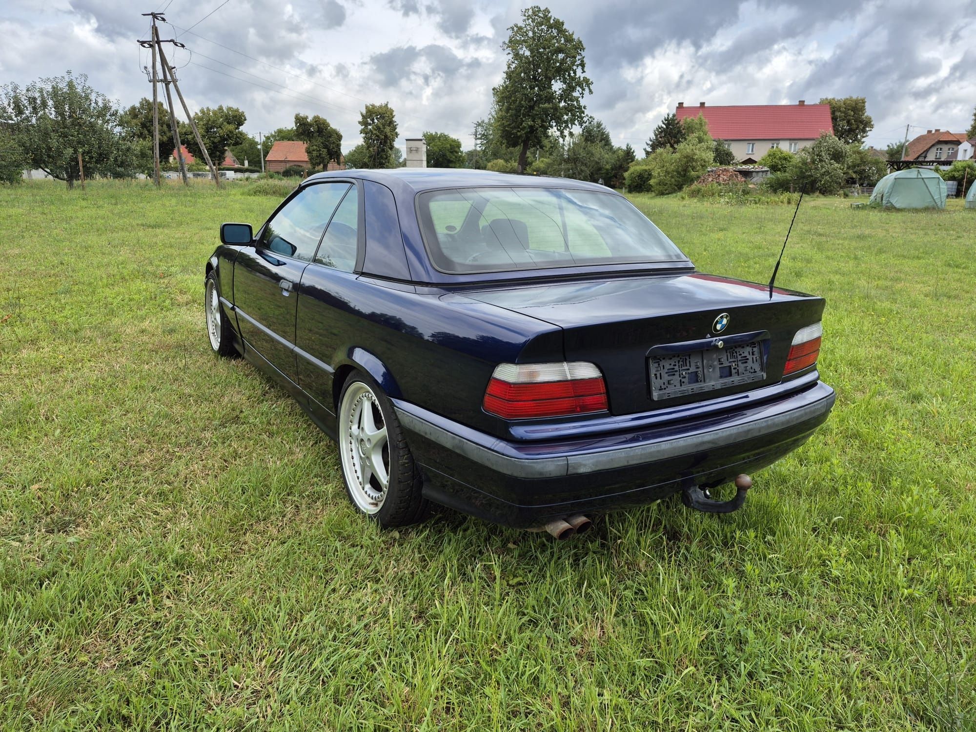 Ładne BMW E36 Cabrio, 2.5benzyna. Alu18", Hardtop.