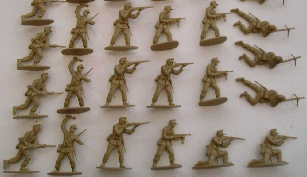 Figuras Airfix 54 mm , Afrika Korps (vintage)